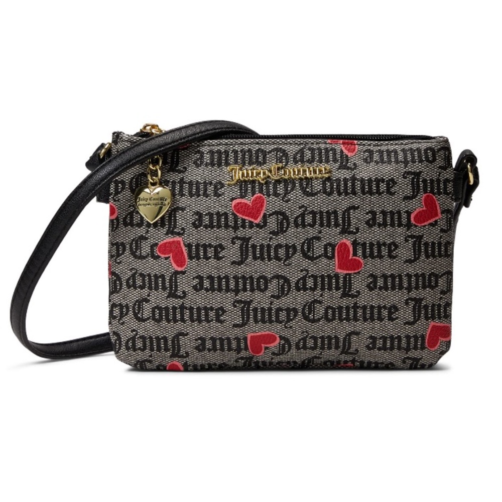 NWT Juicy Couture North/South Crossbody Bag w Removable Strap